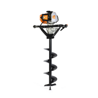 Efficient Garden Farmer Tools Power Gasoline Earth Auger
